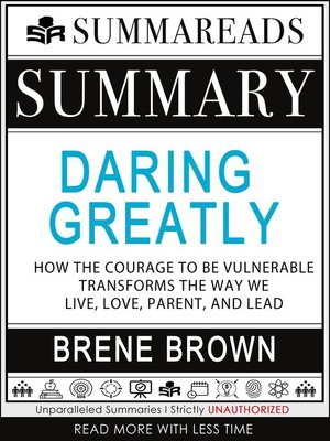 cover image of Summary of Daring Greatly